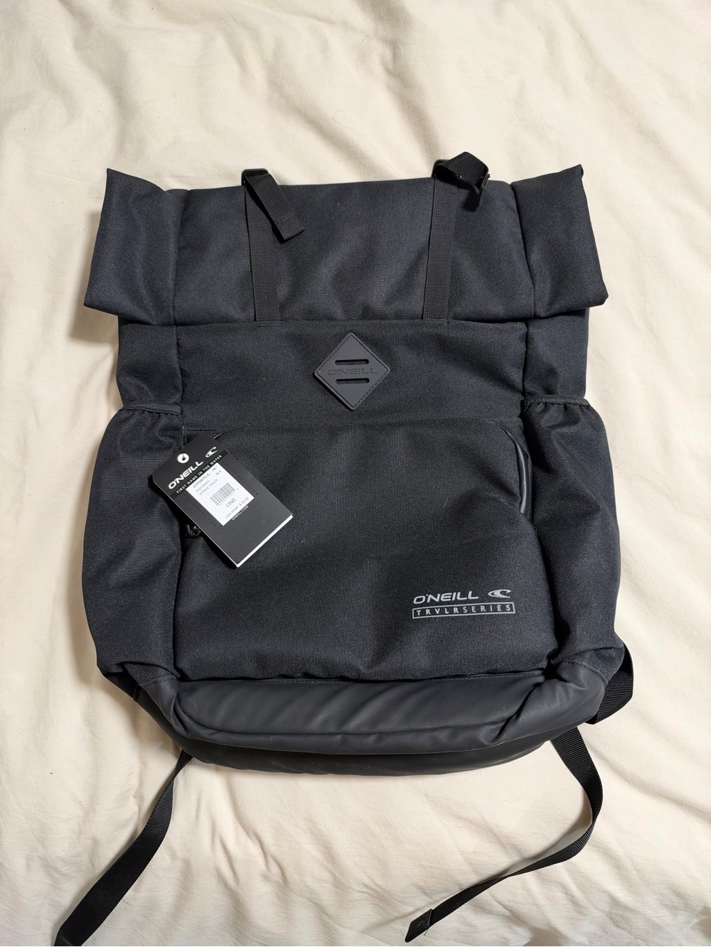 O'Neill Strike Traveler Rolltop Backpack Black